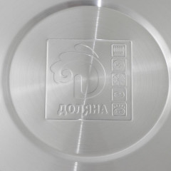 Чайник со свистком ДОЛЯНА «Свиристель», нерж., голубой, 3 л.(5406056)