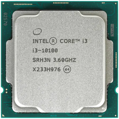 Процессор 1200 Intel Core i3-10100 Comet Lake OEM 3.6ГГц 6MB UHD Graphics 630 (CM8070104291317)