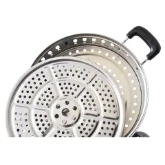 Мантоварка KELLI KL-4244-28, нерж., 9 л., 3 сетки