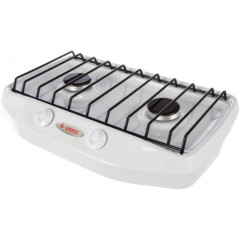 Настольная газовая плита GEFEST 700-03 белая (2 конфорки)