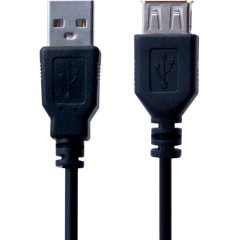 Кабель USB 2.0 A вилка - A розетка 1.5 м Belsis BW1408