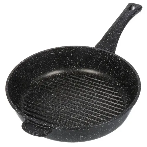 Сковорода-гриль Горница Гранит Induction, индукция, 28 см (Исг281аг) круглая (465252)