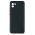 Бампер Samsung A03 (A035) ZIBELINO Soft Matte черный с микрофиброй