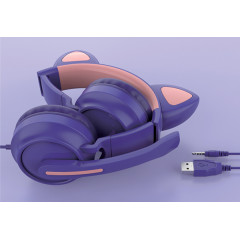 Гарнитура QUMO (33036) Game Cat Purple