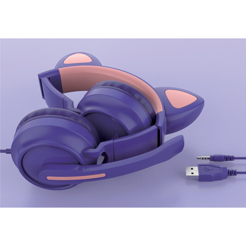 Гарнитура QUMO (33036) Game Cat Purple