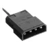 Кулер корпус 120x120x25 AeroCool Cosmo 12 черный FRGB 1000rpm 4-pin Molex