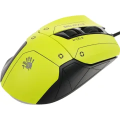 Мышь A4 Bloody W70 Max Punk желтый/черный