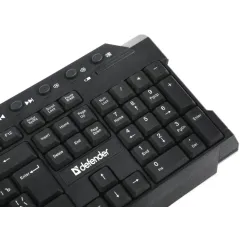 Клавиатура Defender Element HB-195 черный 