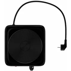 Настольная электроплита MAXVI HE111 черная (диск 1)