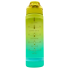 Бутылка для воды спортивная PH BOTTLE, зелено-желтая, 1000 мл.