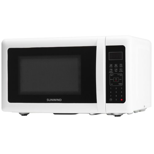 Микроволновая печь SUNWIND SUN-MW005, 20 л., белая/черная (С)