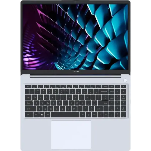 Ноутбук 16" Tecno MegaBook K16SDA R5-7430U/16Gb/512Gb/RadeonGr/W11H (71003300342) серебристый 