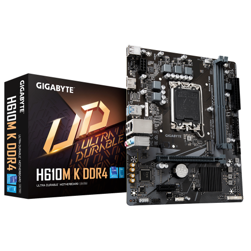 М/П SOC-1700 Gigabyte H610M K DDR4 Soc-1700 Intel H610 2xDDR4 mATX AC`97 
