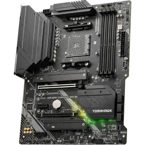 М/П SOC-AM4 MSI MAG B550 TOMAHAWK MAX WIFI Soc-AM4 AMD B550 4xDDR4 ATX AC`97 8