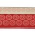 Форма для выпечки керамика Спектр Круги на красном, фигурная, 35х24.5х6.5 см (Y6-10300)(462728)