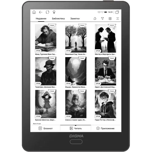 Книга электронная Digma A6 