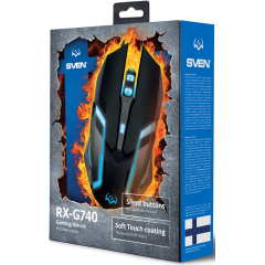 Мышь SVEN RX-G740 черный 