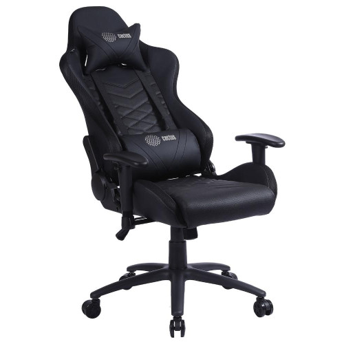 Кресло игровое Cactus CS-CHR-0099BL черный эко.кожа