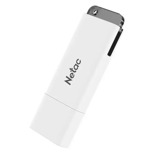 Карта USB2.0 16 GB Netac U185 (NT03U185N-016G-20WH) белый