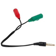 Разветвитель Jack вилка - Jack розетка 0,15 м DEFENDER (63012) 