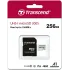 Карта micro-SD 256 GB TRANSCEND TS256GUSD300S-A + адаптер