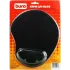 Коврик для мыши Buro BU-GEL Мини черный 225x190x2мм (BU-GEL/BLACK)