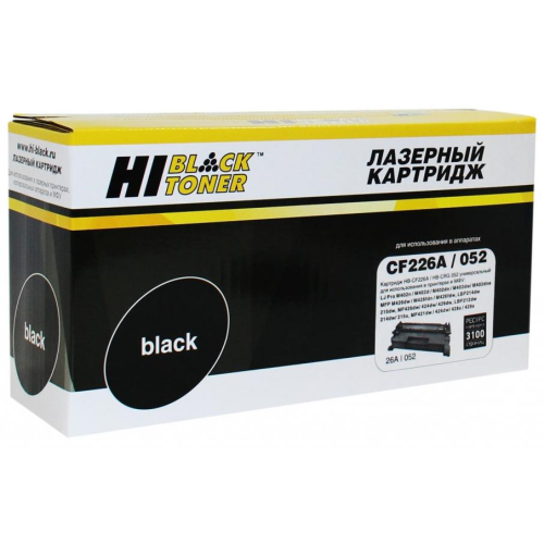 Картридж-тонер HP LaserJet Pro M402/M426/LBP-212dw/214dw HB-CF226A/CRG-052 Hi-Black 3,1KС ЧИПОМ
