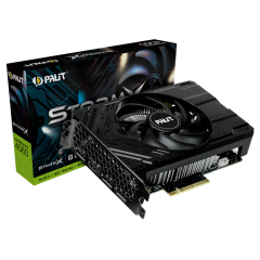 Видеокарта Palit PCI-E 4.0 RTX4060 STORMX NV RTX4060 8192Mb 128 GDDR6 1830/17000/HDMIx1/DPx3/HDCP Re NE64060019P1-1070F