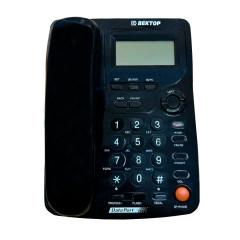 Телефон ВЕКТОР 801/02 BLACK
