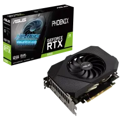 Видеокарта Asus PCI-E 4.0 PH-RTX3060-12G-V2 LHR NV RTX3060 12288Mb 192 GDDR6 1777/15000/HDMIx1/DPx3/