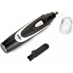 Триммер для носа и ушей DELTA DL-4300 черный/серебристый