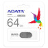 Карта USB2.0 64 GB A-DATA AUV220-64G-RWHGY UV220 белый/серый