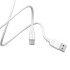 Кабель USB 2.0 A вилка - Type C 1 м Borofone BX14 White