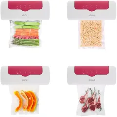 Вакууматор Kitfort КТ-1536-1 бело-малиновый