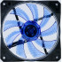 Кулер корпус 120x120x25 Digma DFAN-LED-BLUE 3-pin 4-pin (Molex)23dB 115gr LED Ret