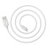 Кабель USB 2.0 A вилка - 8pin 1 м Borofone BX14 (White)
