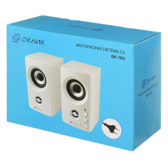 Акустика ОКЛИК OK-164 белый 