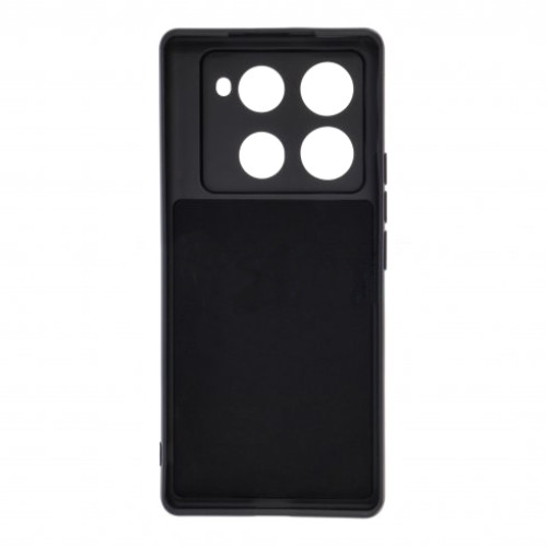 Бампер Infinix Note 40 Pro Plus ZIBELINO Soft Case черный