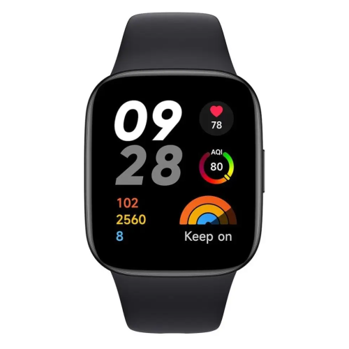 Смарт-часы XIAOMI Redmi Watch 3 Black (черный)