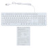 Клавиатура Oklick 550ML белый USB (*5)