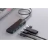Коммутатор USB 2.0 HARPER HUB-04P Black 