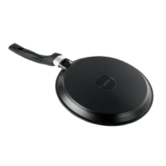 Сковорода блинная Горница Классик, черная, 22 см (б221а)(442556)