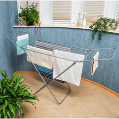 Сушилка для белья VIOLET Комфорт 18м (металлик) 301817