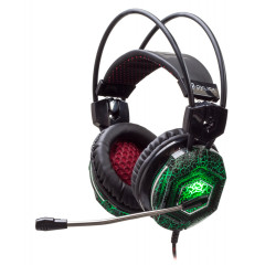 Гарнитура Oklick HS-L500G TOXIC черный 2.2м
