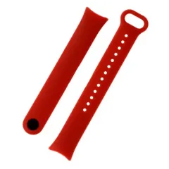 Ремешок для  Xiaomi Mi Band 8/9 ZIBELINO силиконовый красный