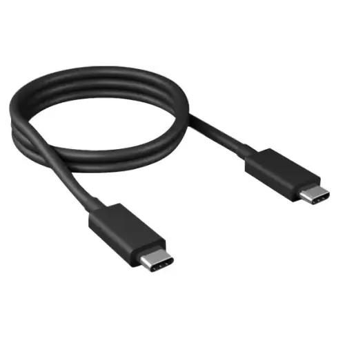 Кабель USB 3.0 Type C -  Type-C 1 м Borasco 3A 65W PD черный