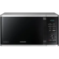 Микроволновая печь SAMSUNG MG-23K3515AS, гриль, 23 л., черная/серебро (Э/М)