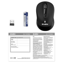 Мышь SVEN RX-575SW черный