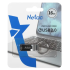 Карта USB2.0 16 GB NETAC U275 NT03U275N-016G-20SL серебристый