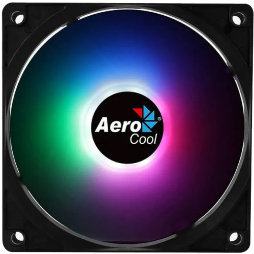 Кулер корпус 120x120x25 Aerocool Frost 12, 120x120 4-pin 18-28dB 160gr LED Ret FROST